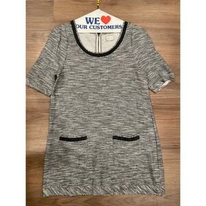 Anthropologie 9-H15 STCL Gray Dress M with Pockets